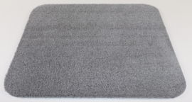 Badkamermat - WCmat - Hangend - toiletmat - Soft - grijs - 50x60cm - antislip