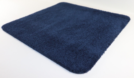 Badkamermat - WC mat Soft marine blauw 60cm x 60cm antislip