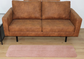 Badkamermat - Loper Soft zalm oud roze 40x150 antislip