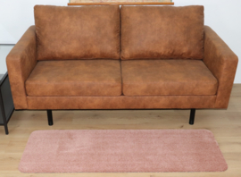 Badkamermat / loper Soft oud roze 50cm x 150cm antislip