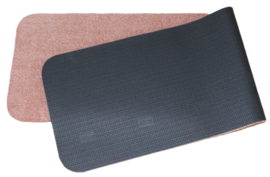 Badkamermat - Loper Soft zalm oud roze 40x150 antislip