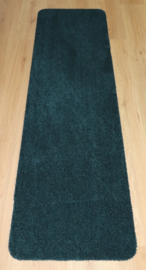 Badkamermat / loper Soft donker groen 50cm x 180cm antislip