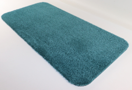 Wastafelmat - Badkamermat Soft blauw groen 40cm x 80cm  antislip