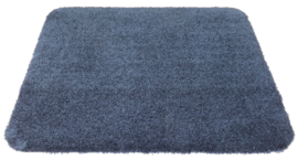 Badkamermat - WC mat Soft Marine blauw 50cm x 70cm antislip