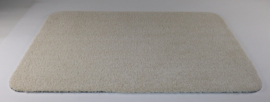 Badkamermat - WC mat Soft wit 50cm x 80cm antislip