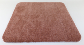 Badkamermat - WC mat Soft zalm oud roze 60cm x 60cm antislip