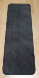 Wastafelmat Soft zwart antraciet 40x120cm