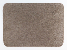Badmat Soft beige taupe 55cm x 80cm antislip
