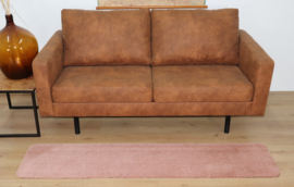Badkamermat - Loper Soft zalm oud roze 40x180 antislip