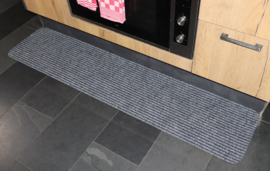 Keukenmat - loper - Heavy Duty - grijs - 40x180cm - antislip