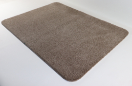 Soft - XL - Badmat - beige - taupe - 80x90cm - antislip