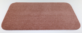 Wastafelmat - Badkamermat Soft zalm oud roze 40cm x 80cm antislip