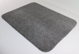 Badkamermat - WC mat Soft grijs 50cm x 70cm antislip