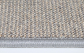 Wollen - Vloerkleed - Loper - Diva - grijs - bruin - 60x150cm