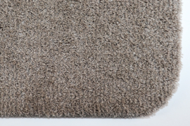 Badmat Soft beige taupe 60cm x 80cm antislip