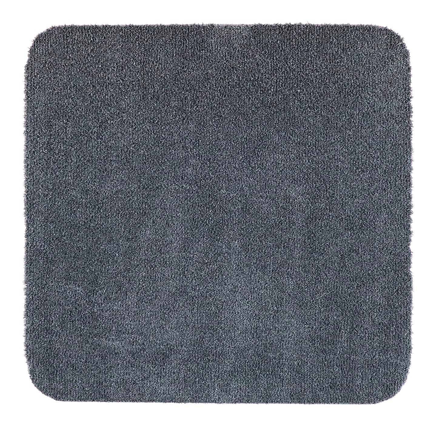 Badkamermat - WC mat Soft donker grijs 60cm x 60cm antislip