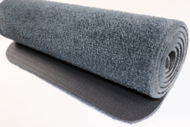 Badkamermat / loper Soft donker grijs 60cm x 180cm antislip