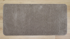 Wastafelmat - Badkamermat Soft beige taupe 60cm x 120cm antislip