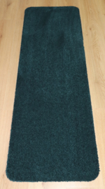 Badkamermat / loper Soft donker groen 50cm x 150cm antislip