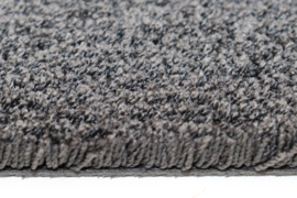 Badmat Soft zwart antraciet 60cm x 100cm antislip