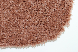 Badkamermat / loper Soft zalm oud roze 60cm x 180cm antislip