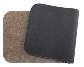 Wastafelmat - Badkamermat Soft beige taupe 40cm x 100cm antislip