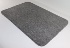 Badkamermat - WC mat Soft grijs 50cm x 80cm antislip