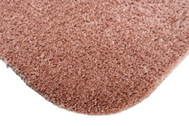 Wastafelmat - Badkamermat Soft zalm oud roze 40cm x 100cm antislip
