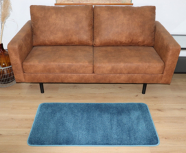 Vloerkleed - Mat - Mona - aqua blauw - 60x120cm