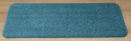 Wastafelmat - Badkamermat Soft blauw groen 40cm x 100cm antislip