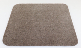 Badkamermat - WCmat - Hangend - toiletmat - Soft - beige - taupe - 50x60cm - antislip