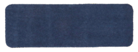 Wastafelmat Soft marine blauw 40x120cm