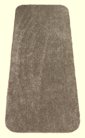 Wastafelmat - Badkamermat Soft beige taupe 40cm x 100cm antislip