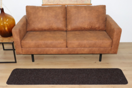 Keukenmat - loper - Heavy Duty - donker bruin zwart - 40x180cm - antislip