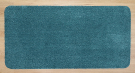 Wastafelmat - Badkamermat Soft blauw groen 60cm x 120cm antislip