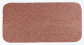 Wastafelmat - Badkamermat Soft zalm oud roze 40cm x 80cm antislip