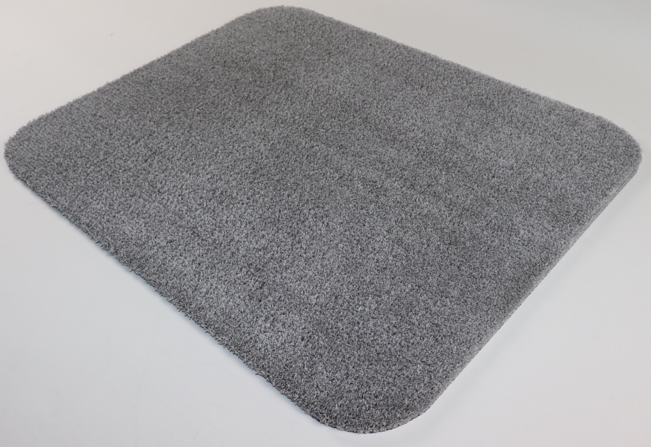 Badkamermat - WC mat - Hangend toiletmat - Soft - grijs - 50x60cm - antislip