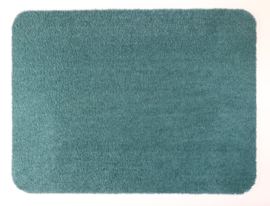 Badmat Soft blauw groen 60cm x 80cm antislip