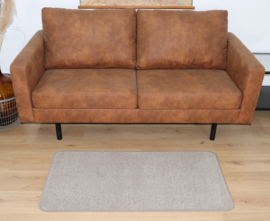 Vloerkleed - Mat - Mona - beige taupe - 60x120cm