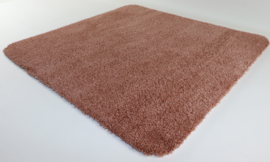 Badkamermat - WC mat Soft zalm oud roze 60cm x 60cm antislip