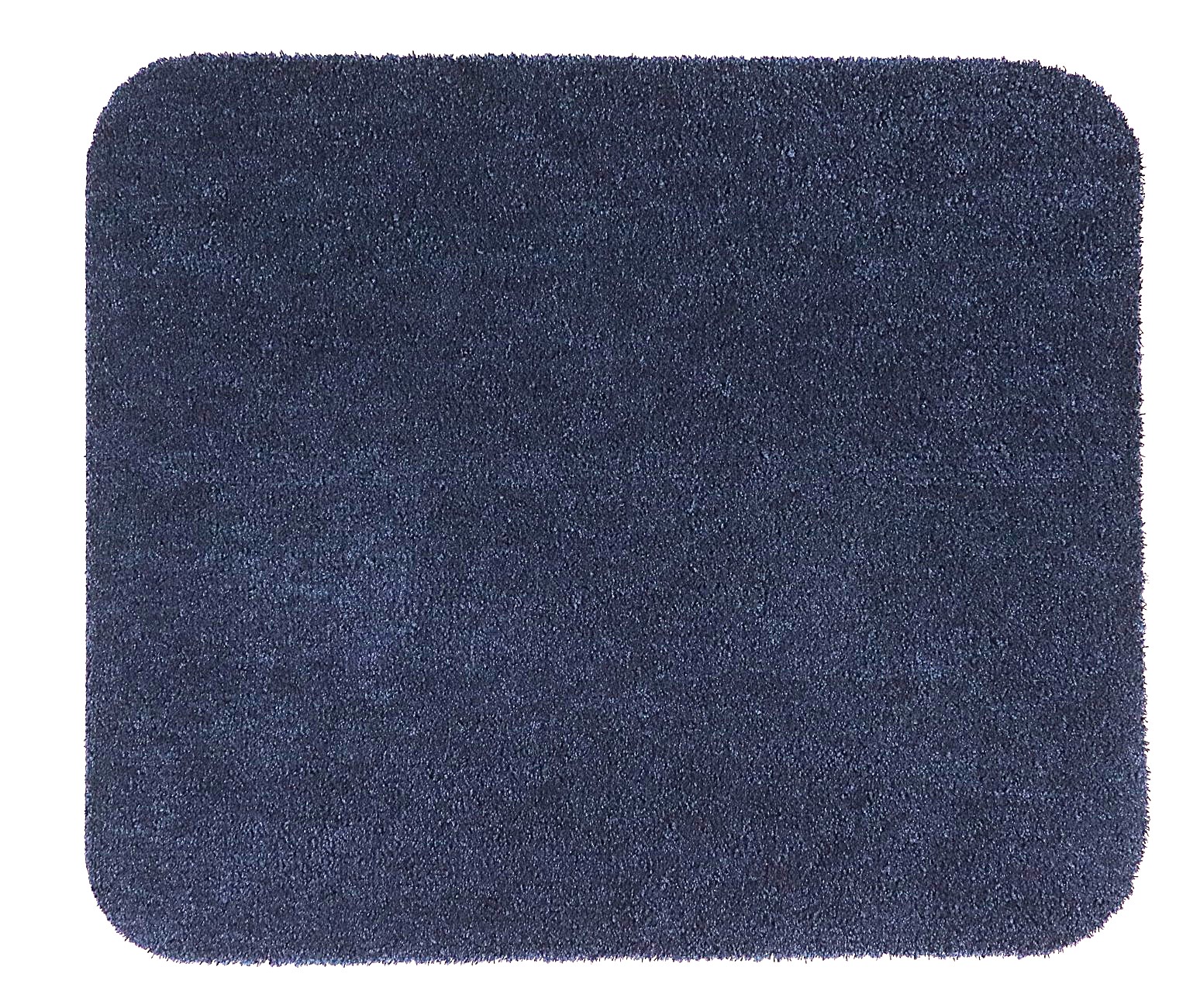 Badkamermat - WC mat - Hangend toiletmat - Soft - donker blauw - 50x60cm - antislip