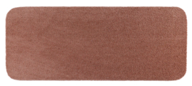 Wastafelmat - Badkamermat Soft zalm oud roze 40cm x 100cm antislip