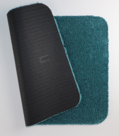 Badkamermat - WC mat Soft blauw groen 50cm x 70cm antislip