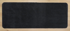 Badkamermat / loper Soft zwart antraciet 80cm x 140cm antislip