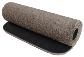 Wastafelmat - Badkamermat Soft beige taupe 40cm x 100cm antislip