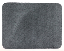 Badmat Soft donker grijs 60cm x 80cm antislip