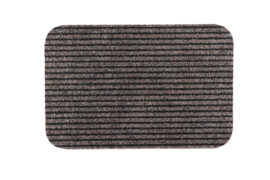 Heavy duty ribbel bruin beige taupe 39,5x60cm antislip