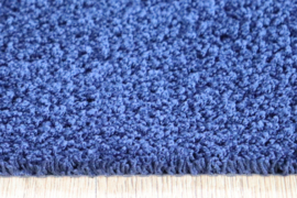 Wastafelmat - Badkamermat Soft marine blauw 60cm x 140cm antislip