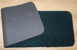 Wastafelmat Soft donker groen 40x120cm