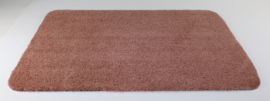 Badkamermat - WC mat Soft zalm oud roze 50cm x 80cm antislip